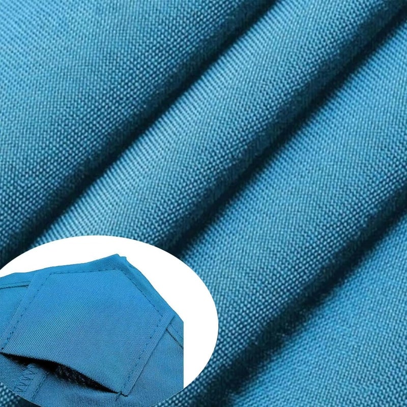 GLDDFDG Patio Umbrella Replacement Canopy - 9ft 5 Ribs Outdoor Half Umbrella Replacement Canopy, Table Market Yard Umbrella Replacement Top Cover for Garden/Deck/Pool & Beach (Only Canopy) - Image 5